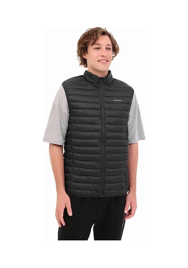 Lumberjack Star Vest Erkek Yelek - Siyah Siyah