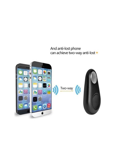 İtag Antilost Device - Kayıp Eşya Ve Telefon Kayıp Önleyici-Siyah