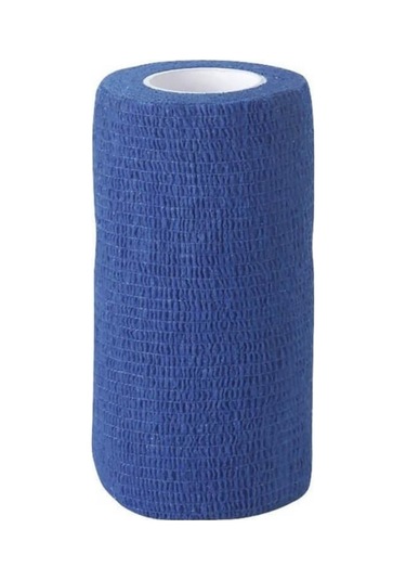 Dymec Yapışkanlı Coban Bandaj 10 CM x 4.5 M Mavi
