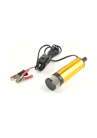 Xuweiwei 12v 38mm Yüksek Güçlü Dc Elektrikli Dizel Su Transfer Pompası Taşınabilir Alüminyum Alaşımlı