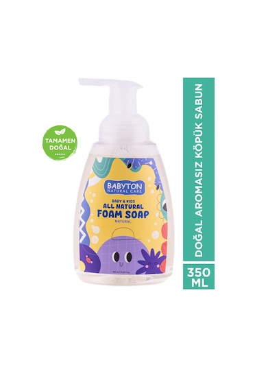 Babyton Doğal Aromasız Köpük Sabun 350 ML