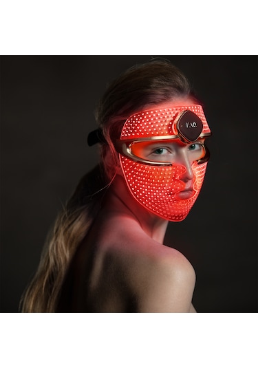 Foreo Faq 202 Yaşlanma Karşıtı Silikon Led Yüz  Maskesi