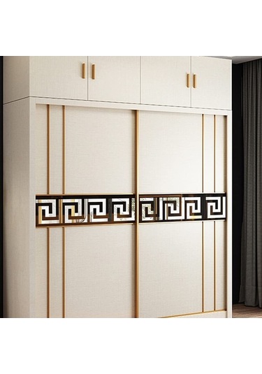 Opulentliving Akrikik Ayna Duvar Çıkartmaları: Uv Baskılı, Mat, Gümüş/altın Renkli, 30 Adet