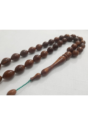 Murat Usta İmzalı Büyük Boy Beyzi Kesim Kuka Tesbih.ölçü 9 X12.5