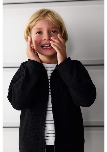 Defacto Erkek Bebek Gömlek Yaka Fermuarlı Hırka G1956a525aubk27 Siyah Defacto Erkek Bebek Gömlek Yaka Fermuarlı Hırka G1956a525aubk27 Siyah