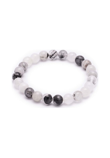 Rutil Kuvars Bileklik 8 Ml Çok Renkli