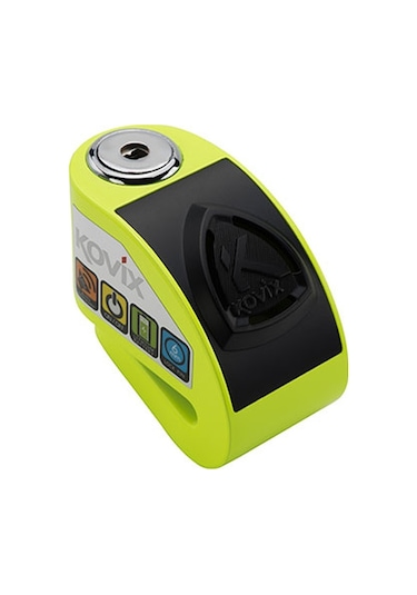 Kovıx Kd6-Fg Alarmlı Disk Kilit Neon Sarı N11.5287