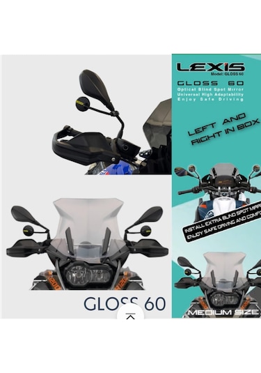 Lexis Gloss 77 Yuvarlak Kör Nokta Aynası