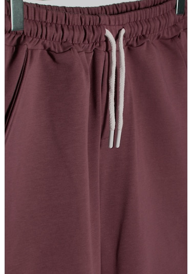 Terapi Men 2'li Erkek Bordo - Ekru Basic Regular Fit Şort & Bermuda Bordo-ekru