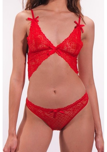 Nipora Kadın Transparan Dantelli Sütyen Takım Bralet Takım 1805