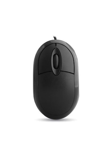 Abatech Kablolu Optik Mouse-siyah Kablolu