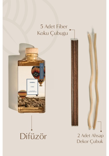 Kundal Tea Edition Chai Perfume Diffuser 140 ML