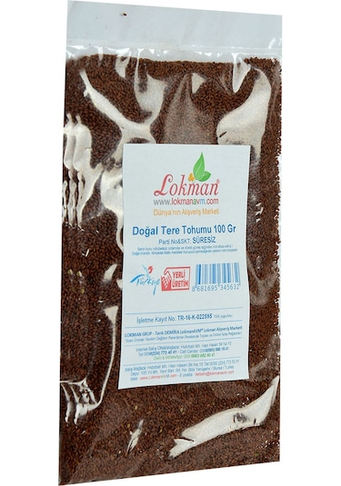Lokman Doğal Tere Tohumu 100 G