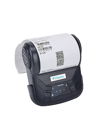 CBTxGlobal MTP-3 3" 80 MM Fiş Yazıcısı + 1 Rulo Termal Kağıt Siyah