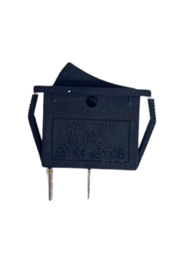 Tekli Dar Işıksız On-off Anahtar 2 Pin Switch 10 Adet