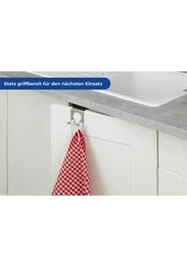 Bloomnest Asmak İçin İkili Havlu Askısı, Mutfak Havluluk, Paslanmaz Çelik, 5x5 Cm, Mat-mat, Güzel Tasarım