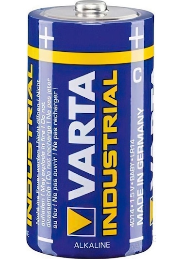 Varta 4014 Endüstriyel Alkalin Orta Boy C Pil