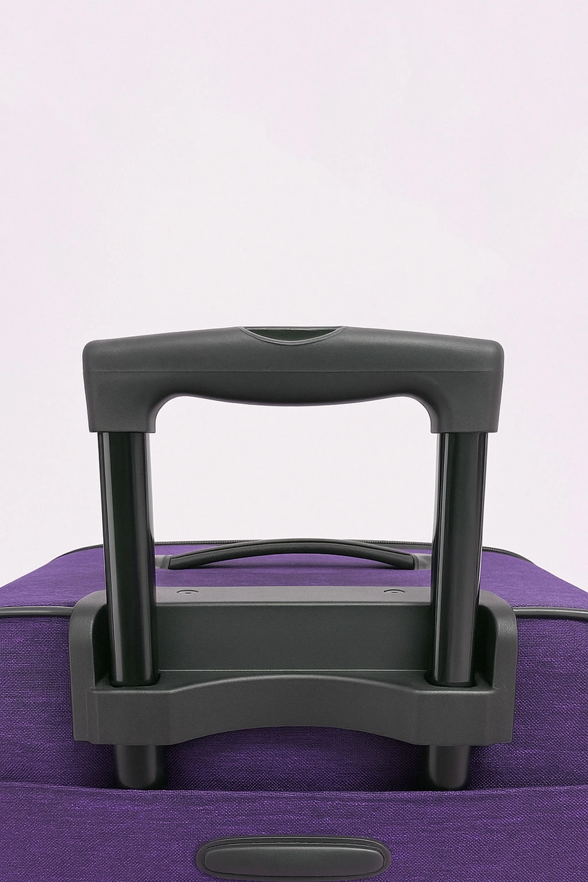 Louisiana Polo Battal Boy Bolonya Kumaş Valiz Mor 2308 Mor