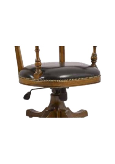 Bengimobilya Sandalye Zus149 Amatsör Model Tam Kolçak Kapitone Ahşap Iskelet P