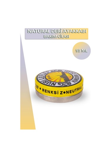 Nuri Leflef Deri Ayakkabı Bakım Cilası 95 Ml 001