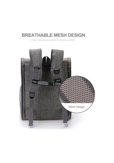 Fosenze Taşınabilir Evcil Hayvan Çantası - Yan Cepli, Havalandırmalı, Kedi Ve Küçük Köpekler İçin Çok Renkli