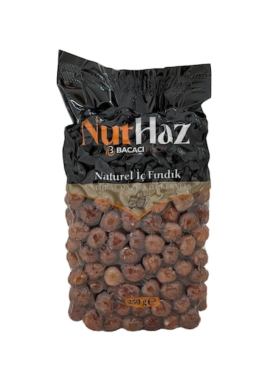 NutHaz Naturel Çiğ İç Fındık 250 G
