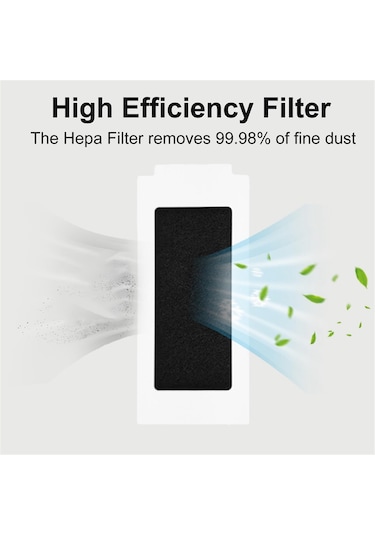 Leasetake Ecovacs Deebot T30 Omni / T30 Pro Omni Robot Süpürge Aksesuarları Yan Fırça Hepa Filtre Paspas Bezi