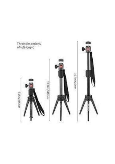 Kingjoy  Kt-200 + Bd-1 Top Kafa Alüminyum Tripod