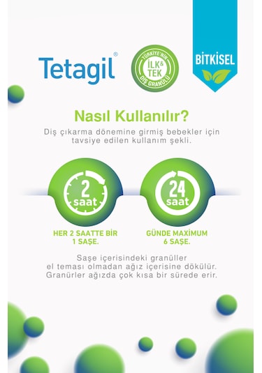 Tetagil Diş Granülü 36 Şase