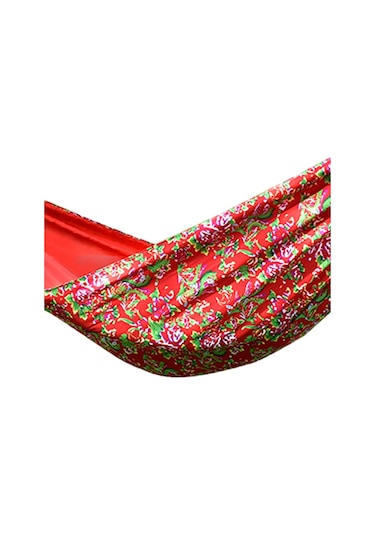 Suntek Taşıma Çantalı Kamp Hamak Dış Arka Bahçe Kırmızı