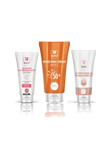 Beyazlatıcı Kremi 50 ml - Güneş Kremi Spf 50 - Deodorant Kremi (K