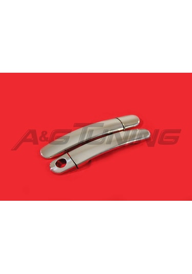 Volkswagen Polo Krom Kapı Kolu 2003-2009 2 Kapı Paslanmaz Çelik N11.783