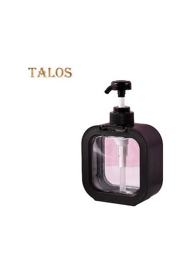 Siyah 300ml/500ml Sabunluk Sızdırmaz Şeffaf Büyük Kapasiteli Seyahat Dağıtıcı Şişe 300 Ml