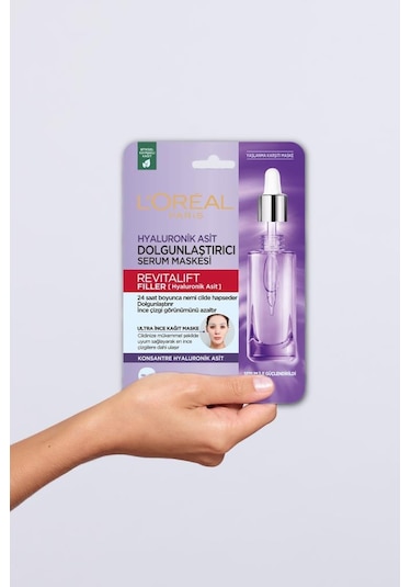 L'Oreal Paris Revitalift Filler Dolgunlaştırıcı Serum Maske 3'lü