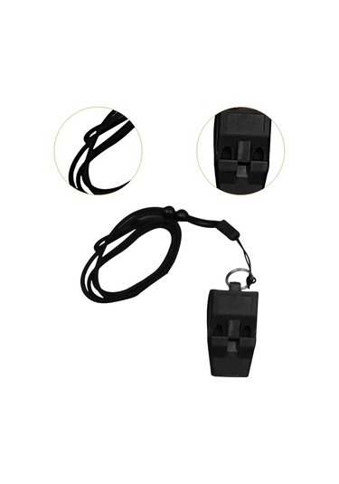 Suntek Spor Düdüğü Antrenörleri Futbol Yürüyüşü Siyah