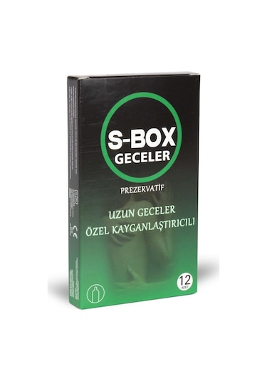 S-Box Karma Prezervatif 12'li x 12