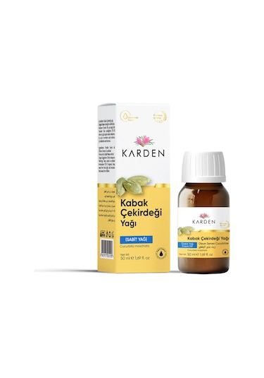 Karden Kabak Çekirdeği Yağı 50 ML