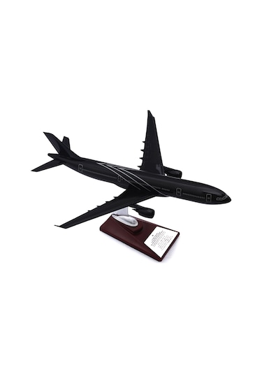Zekupp - Maket Uçak - Airbus A330-300 1/200 - SİYAH ÖZEL TASARIM Model Uçak