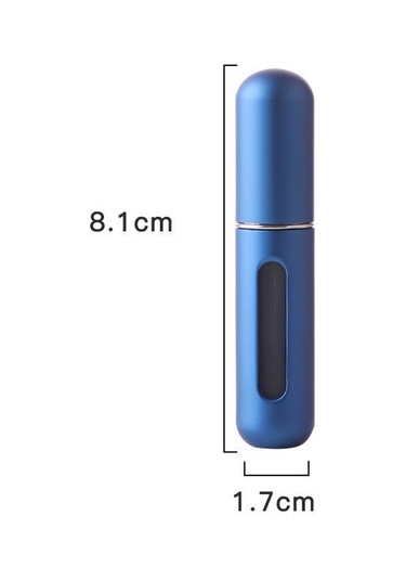 Moveevo 5ml Parfüm Dolum Flakonları, Alüminyum Boru, Taşınabilir Sprey, Seyahat Seti, Alt Üstünden Doldurulabilir, Fabrika Satışı, Parlak Gümüş Diğer