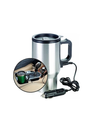 Araç İçi Su  Isıtıcı Termos  Kupa Bardak