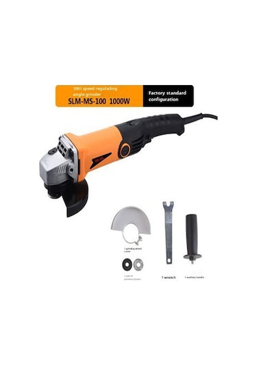 Wezone Yüksek Güçlü Elektrikli Açı Taslağı - Metal Taşlama, Cila Ve Polishing Makinesi - Hız Ayarlı, Çift Voltajlı, Toptan Alım İçin Avrupa Standartı