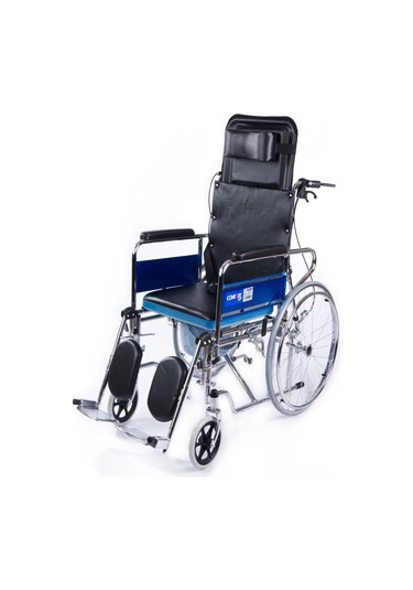 Medikaltec Ky609gc Sırtı Yatar Ayak Kalkar Tuvalet Özellikli Tekerlekli Sandalye