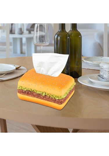 Pazly Tutucu Suntek Kolay Kare Hamburger Hediyelik Doldurulabilir Doku Ak Çok Renkli