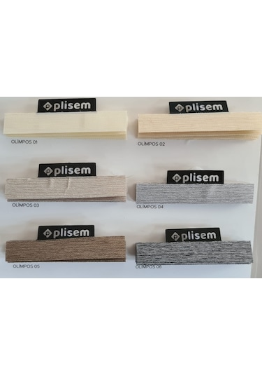 As Perde Keten Plise Perde Cam Balkon Perdesi