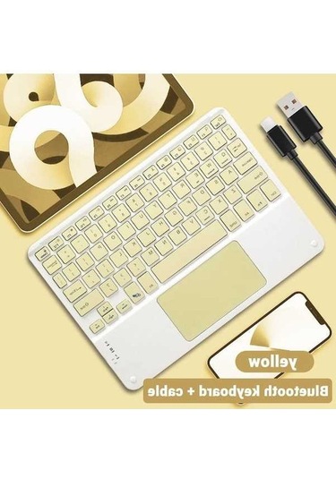 Willowhaven Bluetooth Kablosuz Klavye Fare - İpad Uyumlu - Android İos Samsung Xiaomi Tabletler İçin - İspanyolca