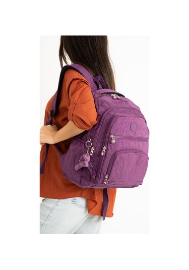 Ultra Hafif Orta Boy Sırt Çantası Mor Model: 571-3c - Mor
