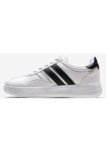 Lescon Campus 6 Erkek Sneakers Spor Ayakkabı Beyaz