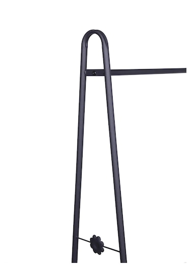 Askılık Modern Konfeksiyon Elbise Askısı Siyah