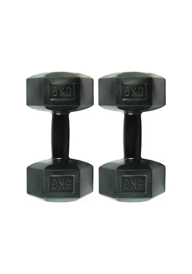 Arbentedarik 5 KG x 2 Adet 10 Kg Ağırlık Dumbell Seti