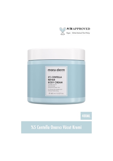 Maruderm %5 Centella Onarıcı Vücut Kremi 400 ML